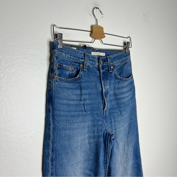 NWT Levi’s Ribcage Straight Ankle Jean Super High Rise Sz 27 - Picture 7 of 11
